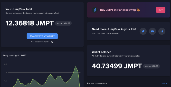 jmpt dashboard