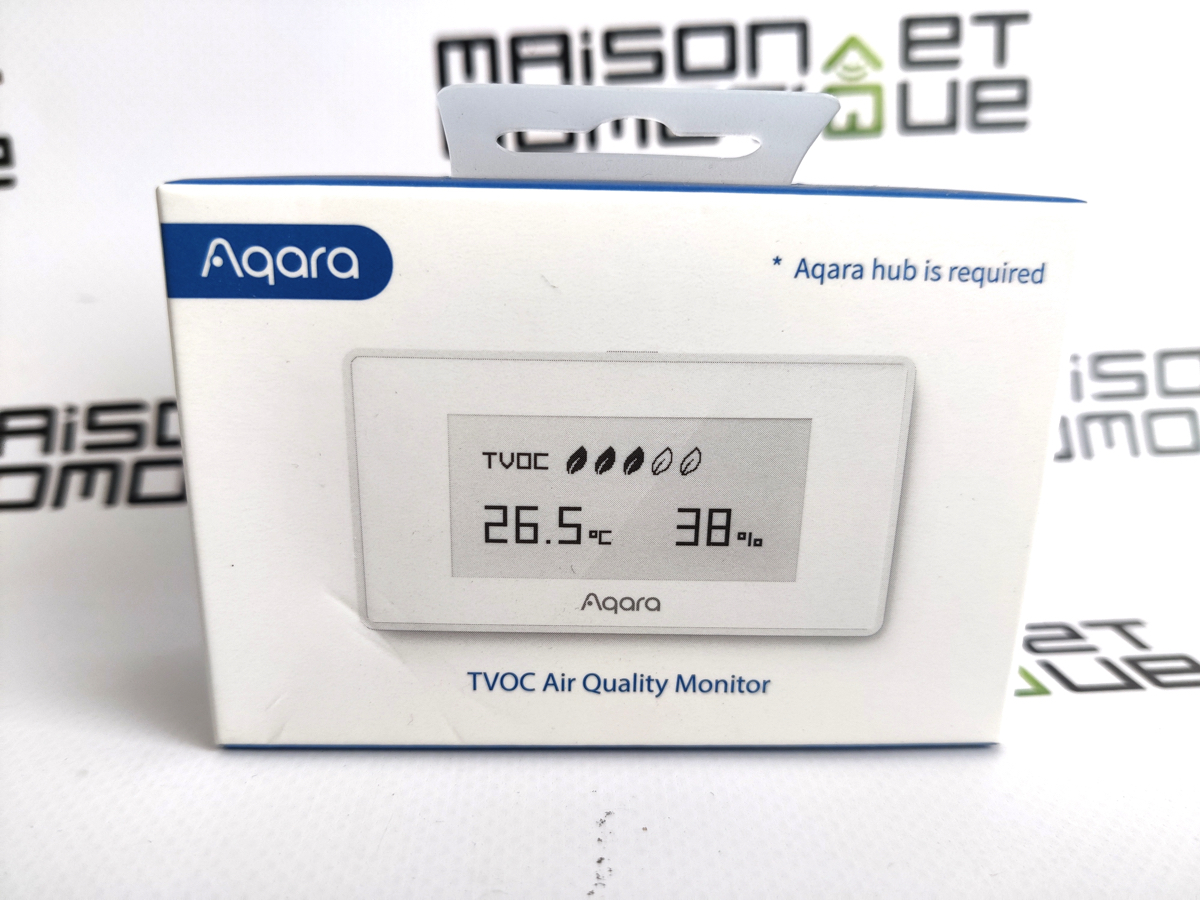 Un capteur COV, température et humidité compatible Zigbee/HomeKit chez Aqara