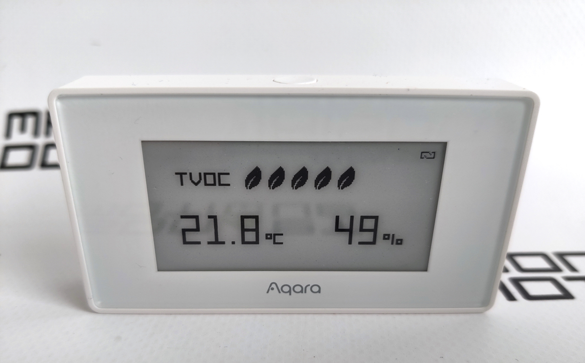 Un capteur COV, température et humidité compatible Zigbee/HomeKit chez Aqara