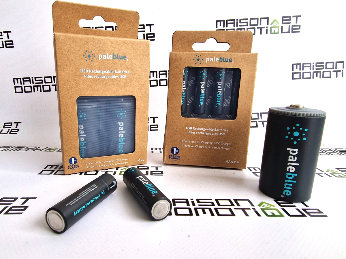 PILES ACCUS LITHIUM-ION MICRO USB 1500 mAh AA-LR06