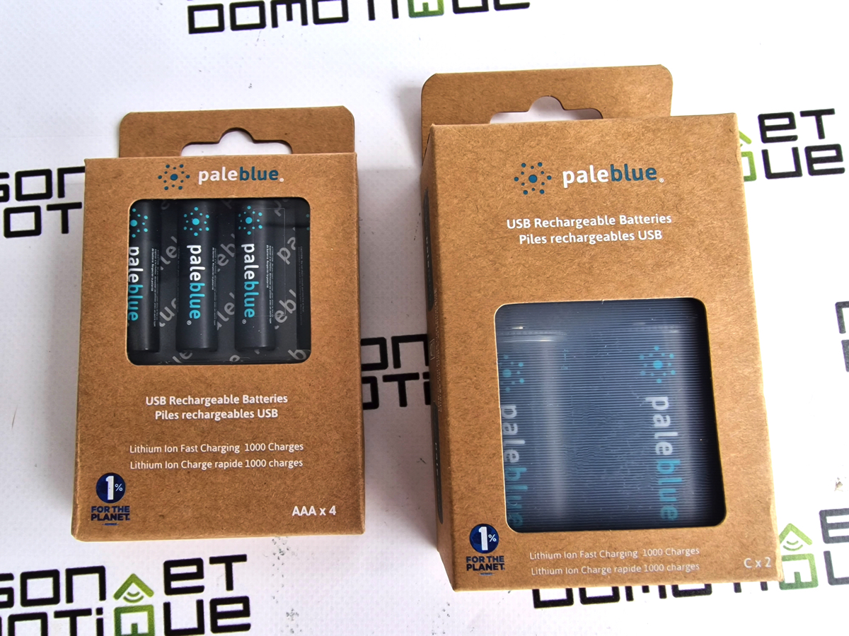 J'ai testé les piles rechargeables par USB de la marque Pale Blue. –  DoubleGeek