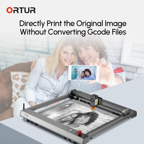 take a photo and enjoy engraving directly