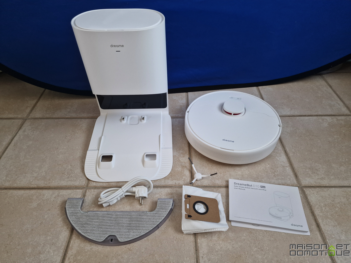 Test du DreameBot D10 Plus: Lidar et station de vidage automatique