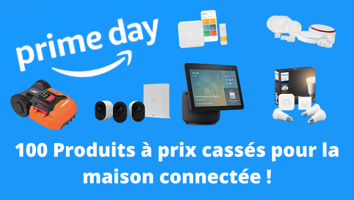 titre primeday maison connectee