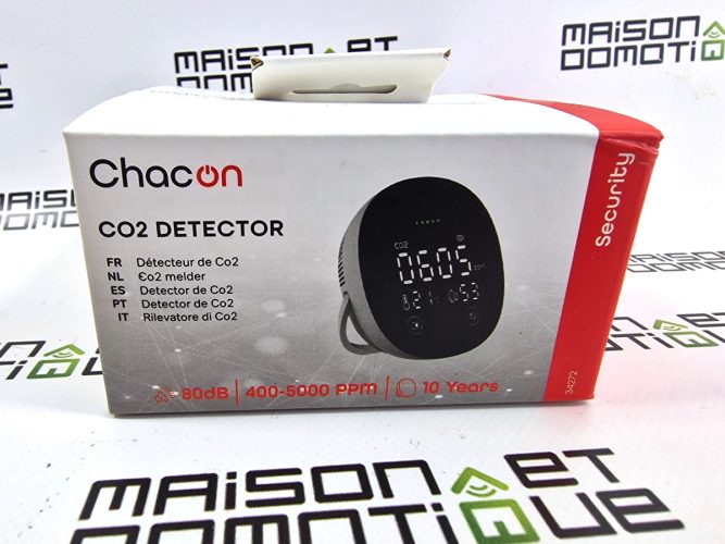 test chacon detecteur co2 1