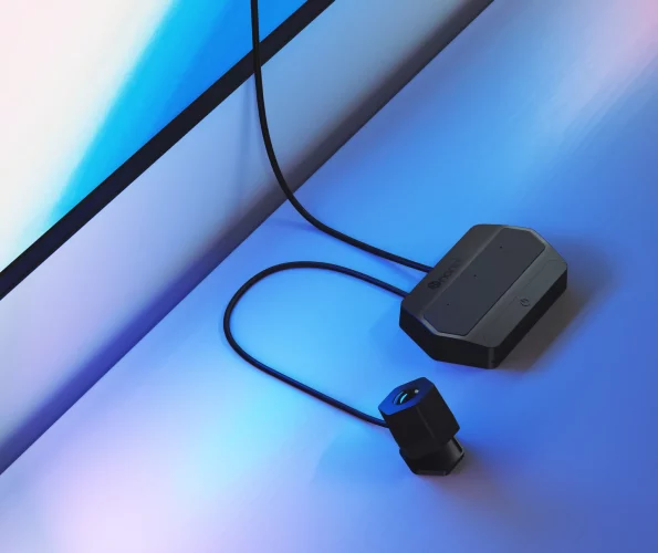 Nanoleaf: スマート スイッチ、ambilight システム、Matter サポートが #CES2023 で発表されました! 4 nanoleaf 4d bottom mount closeup