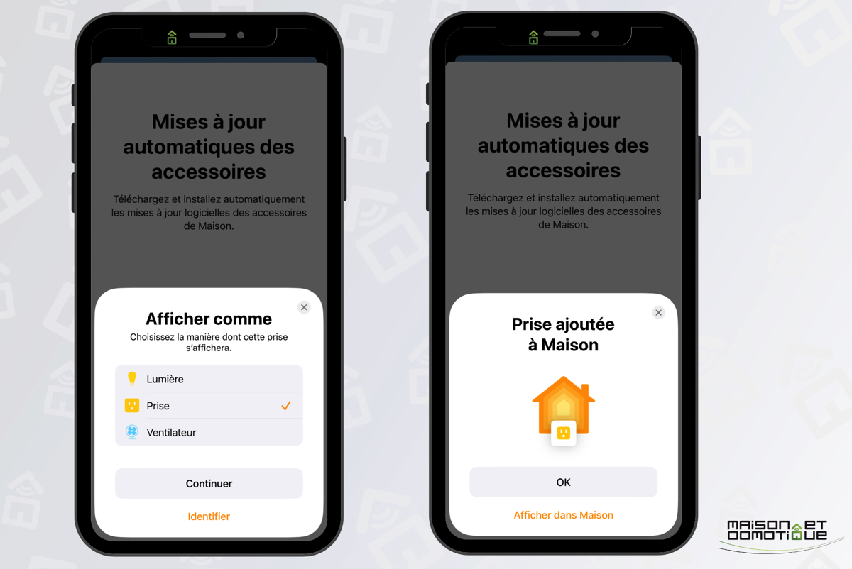 Appareils de domotique pris en charge par Matter