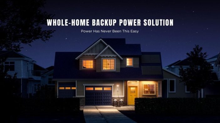 whole home back up power solution
