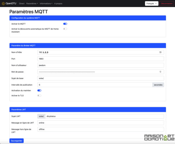 opendtu mqtt jeedom 14