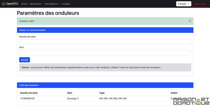 opendtu mqtt jeedom 8