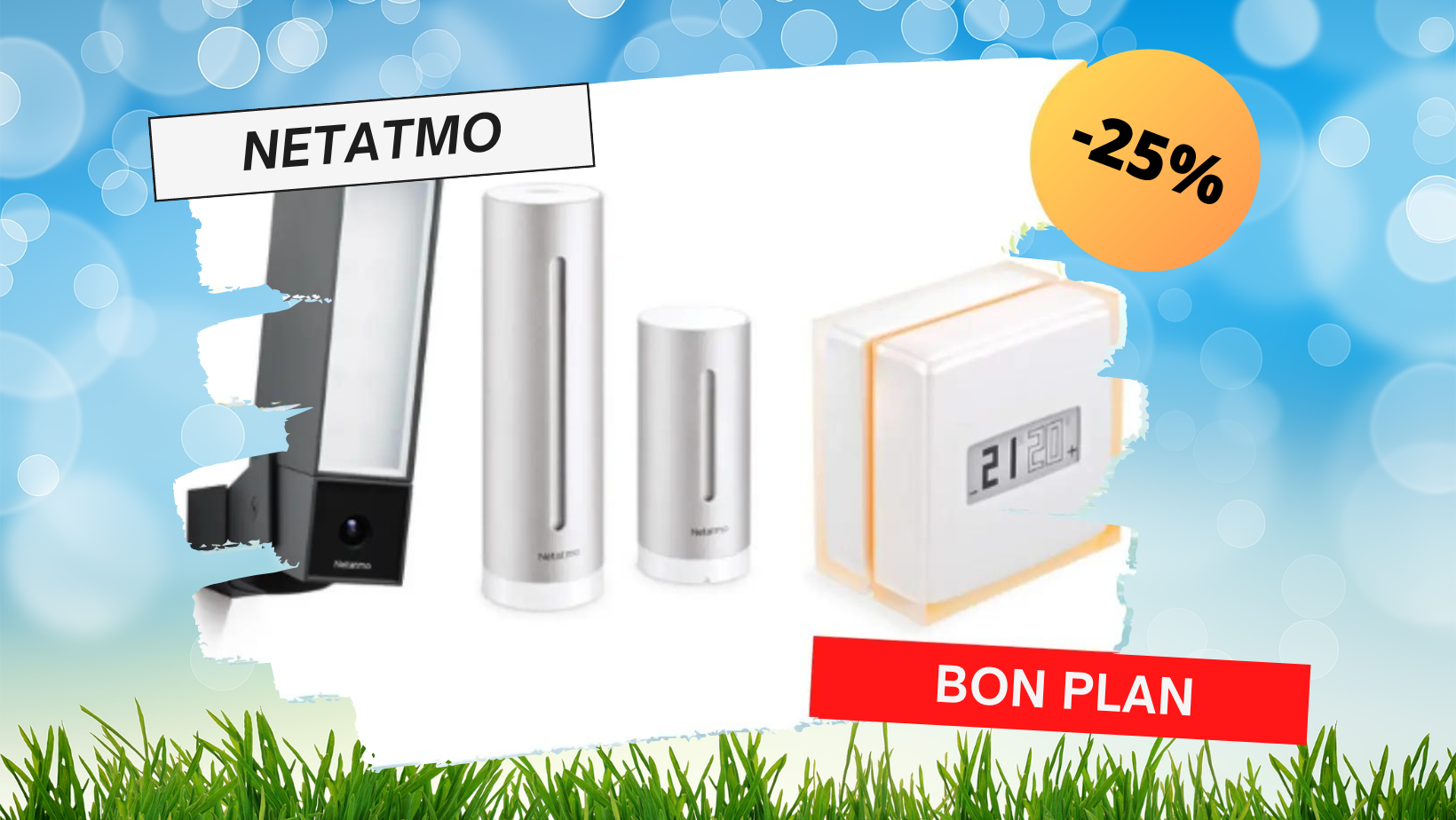 Netatmo Pluviomètre connecté sans-fil pour la Station Météo Netatmo,  NRG01-WW, Noir