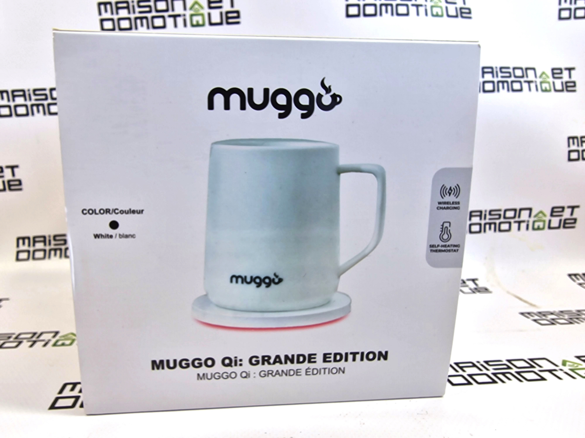 Test de la tasse Muggo Qi: parfait pour garder son café chaud, mais aussi  recharger son smartphone ! - Maison et Domotique