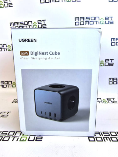 UGREEN DigiNest Cube 7 en 1 Multiprise USB Cube 3 Prises avec 65W