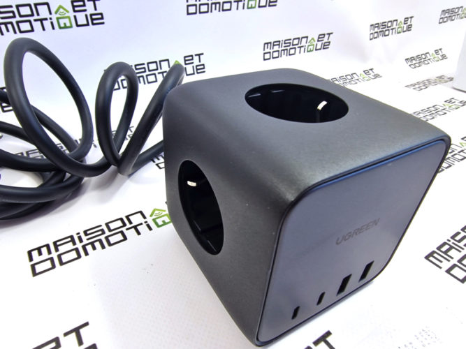 اختبار Ugreen DigiNest Cube: شريط الطاقة 7 في 1 العملي للغاية مع منافذ USB الخاصة به حتى 65 وات! 5 test ugreen diginest cube 6