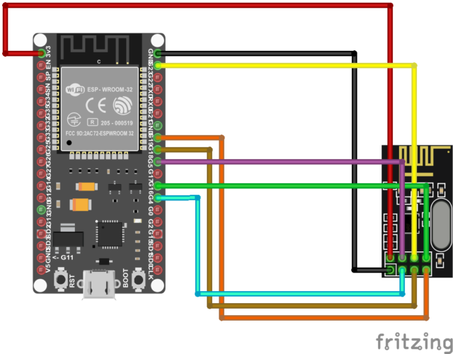 wiring esp32 symbol