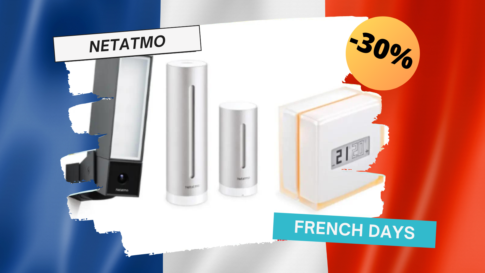 NRG01-WW Pluviomètre Intelligent et connecté Netatmo pour Station Météo  Intelligente - noir et transparent - professionnel