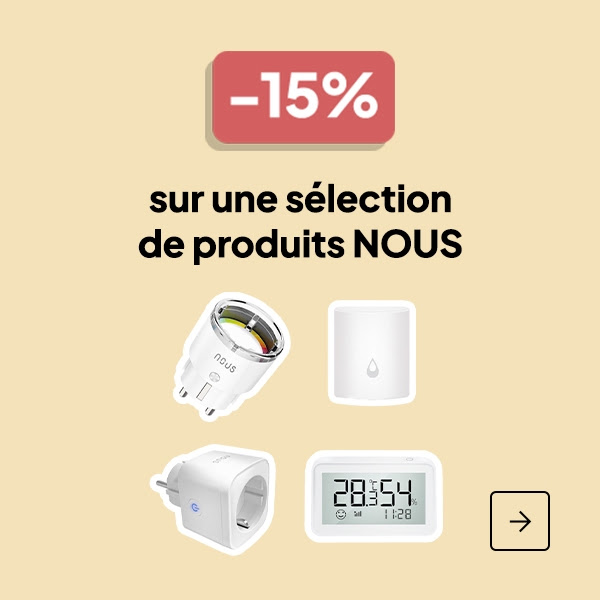 La domotique en promo pour la fête des pères: jusqu'à 22% sur SonOff, Nous, Zooz, Frient, Neo, eedomus, etc. 2 nous fdp