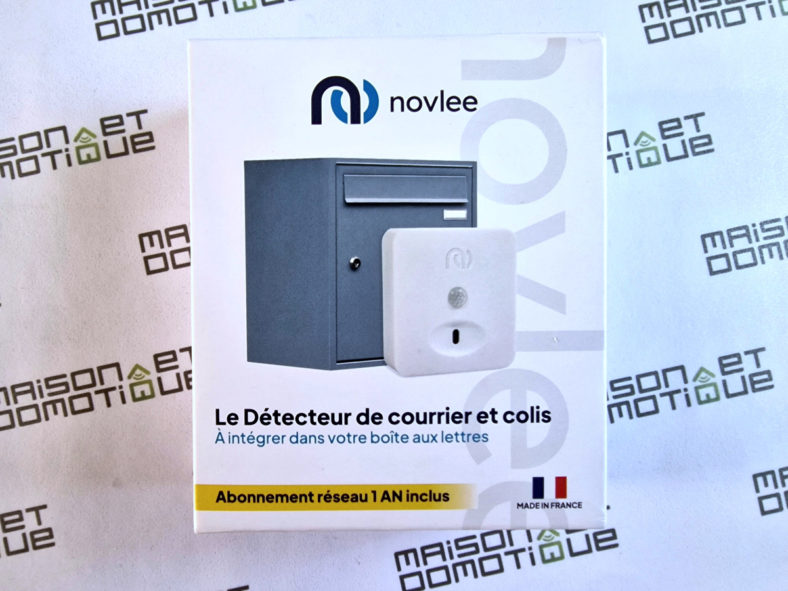 Test de Novlee le détecteur de courrier et colis qui connecte votre boite aux lettres