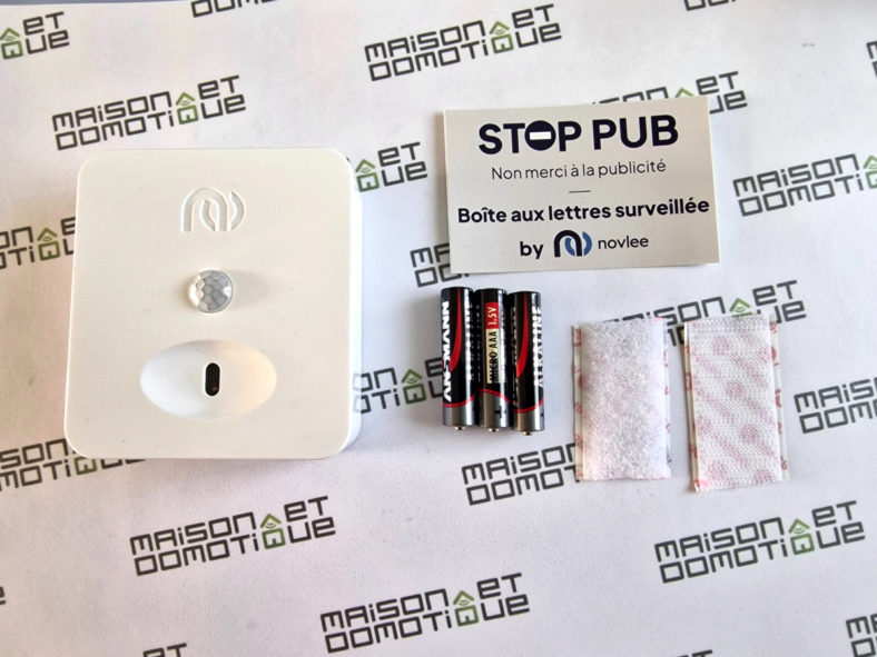 Test de Novlee le détecteur de courrier et colis qui connecte votre boite aux lettres
