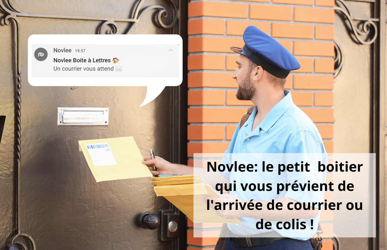Test de Novlee: le détecteur de courrier et colis qui connecte votre boite  aux lettres ! - Maison et Domotique
