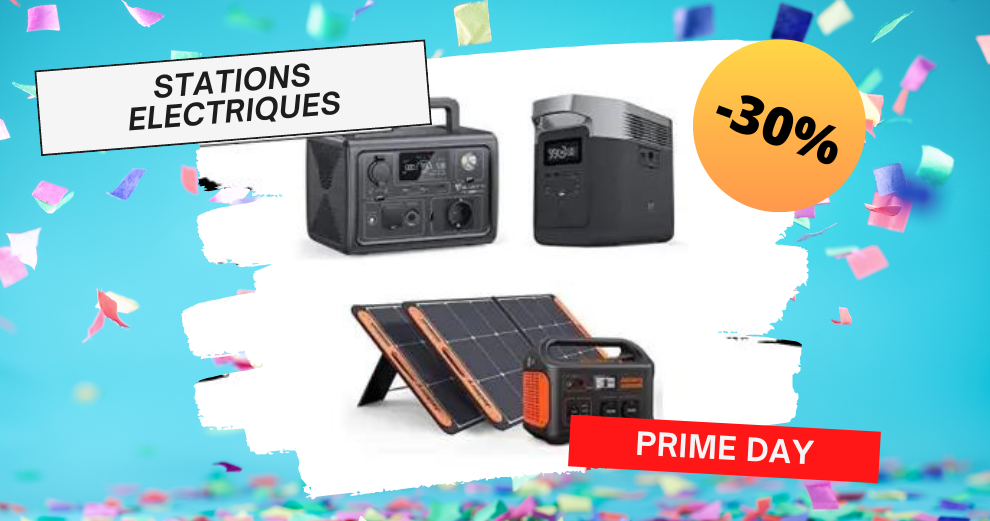 Peur de la panne de courant ? Les générateurs électriques et panneaux  solaires sont à prix cassés: Ecoflow, Bluetti, Anker, Jackery, etc.  #PRIMEDAYS - Maison et Domotique