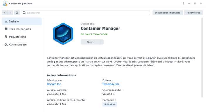 container manager