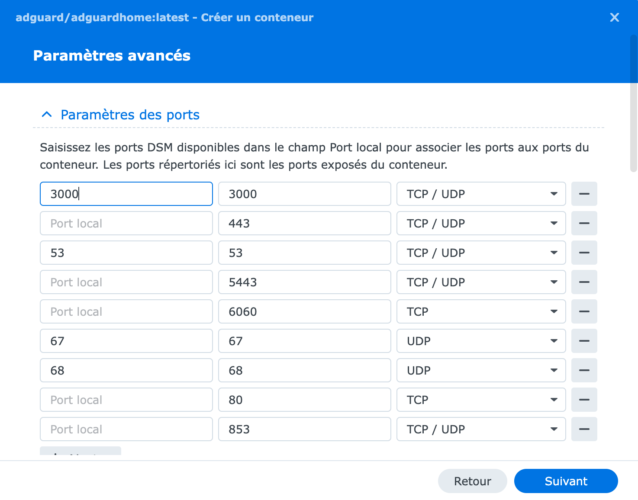 install adguard docker synology 6