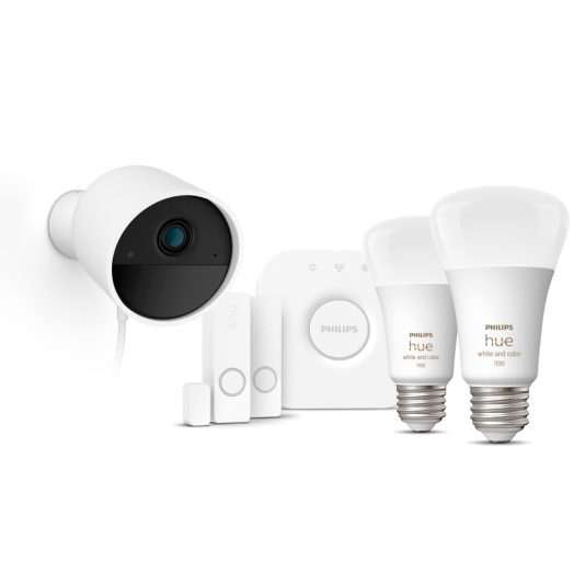 PHILIPS HUE - Caméra filaire Secure blanche PHIL…