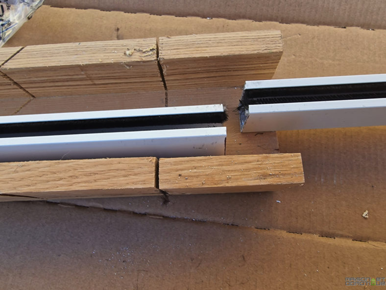 Moustiquaire Magnétique Pour Porte De Cuisine, Salon - Fermeture Automatique - Blanc - 185 X 255 Cm