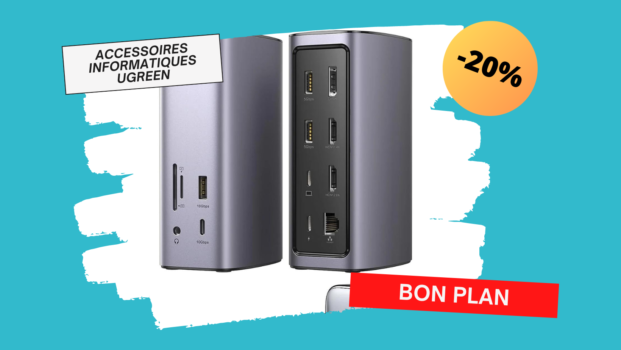 Ugreen en promotion: station 12 en 1, chargeur 65w 3 ports Usb-C, mini  chargeur rapide, etc. - Maison et Domotique