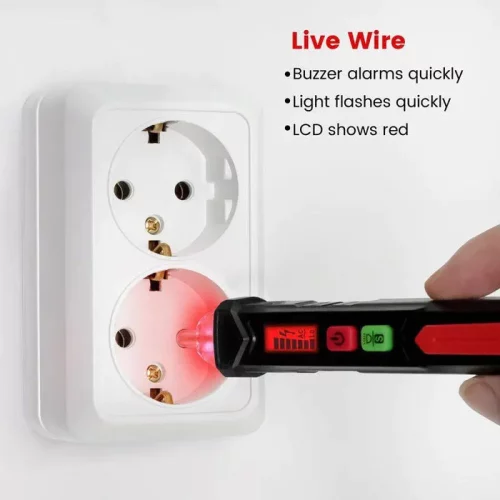 Les multimètres et testeurs électriques en promotion ! 13 kaiweets ht100 non contact voltage tester pen ac kaiweets 6