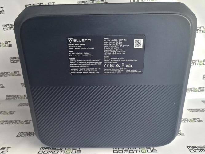 Bluetti AC180: die 1152-Wh-Energiestation, die in nur einer Stunde aufgeladen wird! 13 test bluetti ac180 13