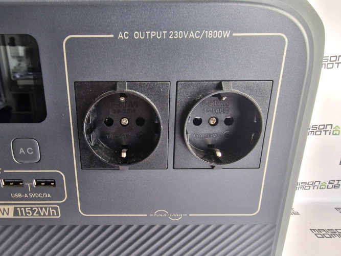 Bluetti AC180: die 1152-Wh-Energiestation, die in nur einer Stunde aufgeladen wird! 5 test bluetti ac180 6