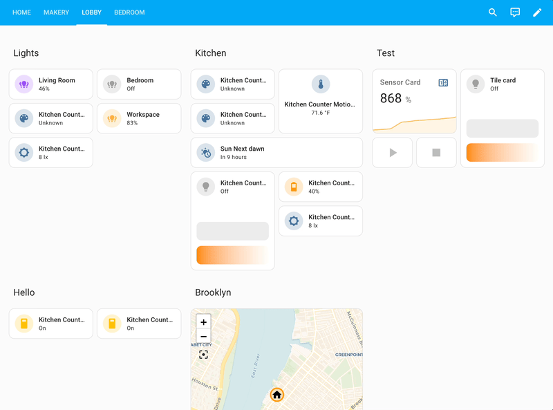 Aggiornamento Home Assistant 2024.3: arrivo del drag and drop sulle dashboard! 5 drag and drop sections
