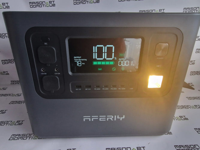 test batterie aferiy 2400w 18