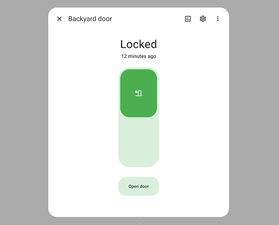 lock unlatch confirmation