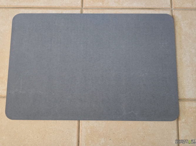 Test: the Moonstone diatomite bathroom mat, a small revolution for your comfort! 4 test moonstone 4