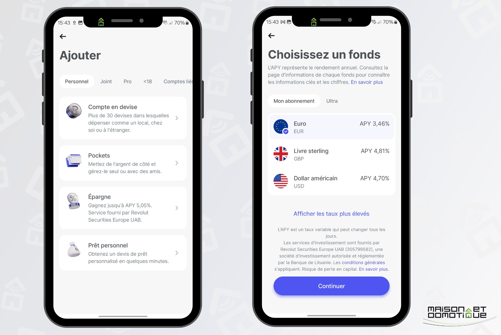 발견: Revolut의 절약 솔루션 - Maison et Domotique