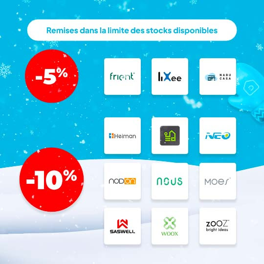 Vous hésitez entre Jeedom et Home Assistant ? Les deux sont en promotion pour les soldes ! 8 soldes3