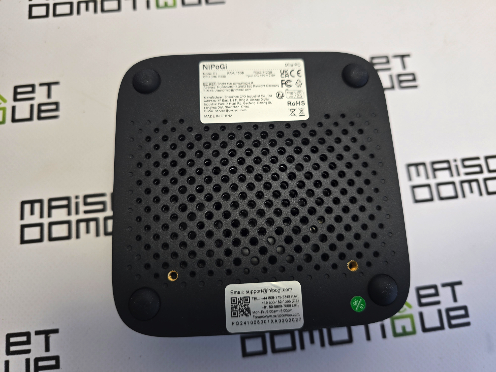 NiPoGi E1のテスト:消費電力は電球より少ないが、サーバーのように NiPoGi E1のテスト:消費電力は電球より少ないが、サーバーのように