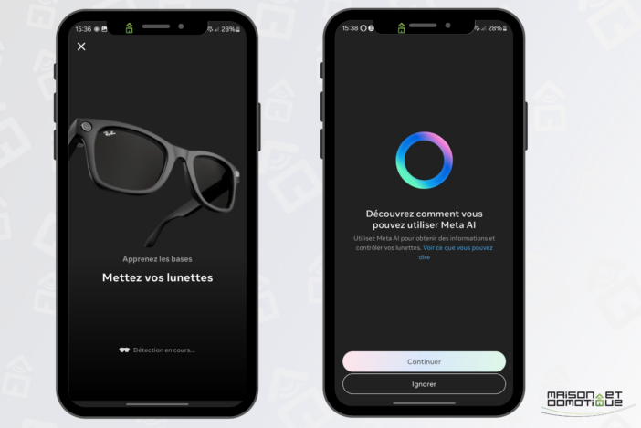 Test des lunettes connectées Meta Ray-Ban Wayfarer : Le chic Ray-Ban boosté à l’IA 16 meta app 02