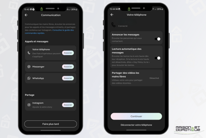 Test des lunettes connectées Meta Ray-Ban Wayfarer : Le chic Ray-Ban boosté à l’IA 18 meta app 05