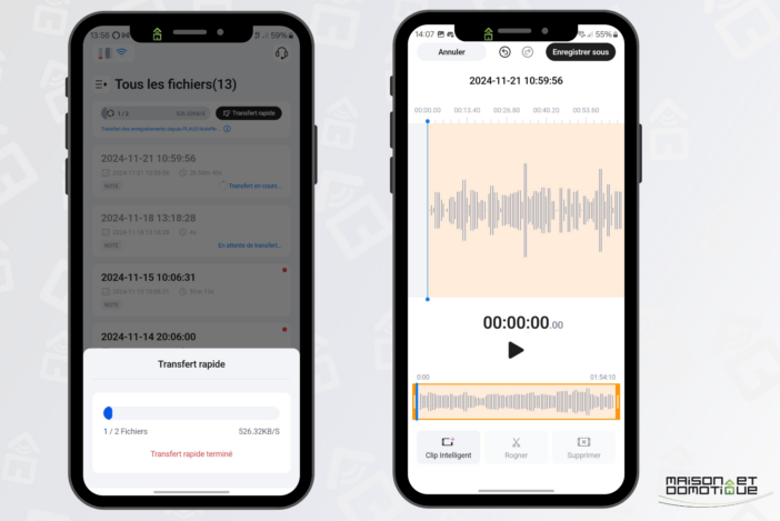 Plaud NotePin : test de l’enregistreur vocal dopé à ChatGPT ! 11 plaud app 01