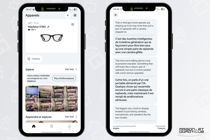 Test des lunettes connectées Meta Ray-Ban Wayfarer : Le chic Ray-Ban boosté à l’IA 29 meta app 12