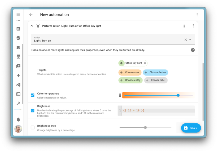 Home Assistant 2025.5 : النسخ الاحتياطية حسب الطلب، أصوات مخصصة و Z-Wave من الجيل الجديد 7 template automation improvement