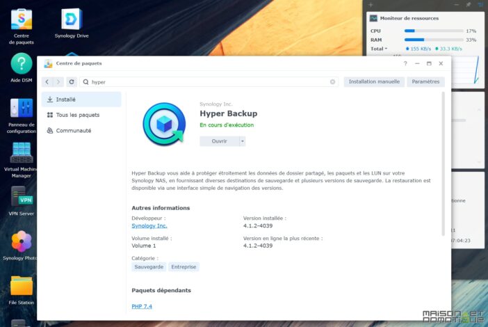 Swiss Backup: comment sauvegarder son Nas Synology facilement et à pas cher ? 13 backup synology swissbackup 013