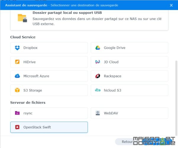 Swiss Backup: comment sauvegarder son Nas Synology facilement et à pas cher ? 16 backup synology swissbackup 016