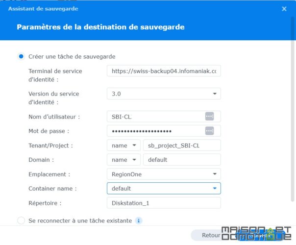 Swiss Backup: comment sauvegarder son Nas Synology facilement et à pas cher ? 17 backup synology swissbackup 017