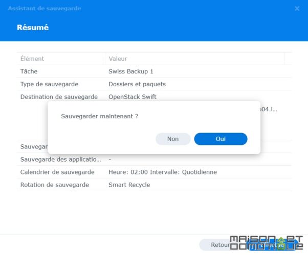 Swiss Backup: comment sauvegarder son Nas Synology facilement et à pas cher ? 22 backup synology swissbackup 024