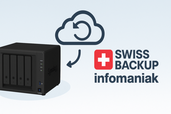 Swiss Backup: comment sauvegarder son Nas Synology facilement et à pas cher ? 1 titre backup synology swiss backup